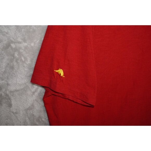 Tommy Bahama USC Trojans Polo Shirt Cardinal Red XXXL 3XL Logo Embroidered Short - Picture 9 of 15